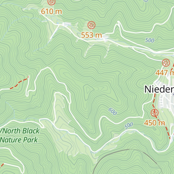 Map of Heidebühl