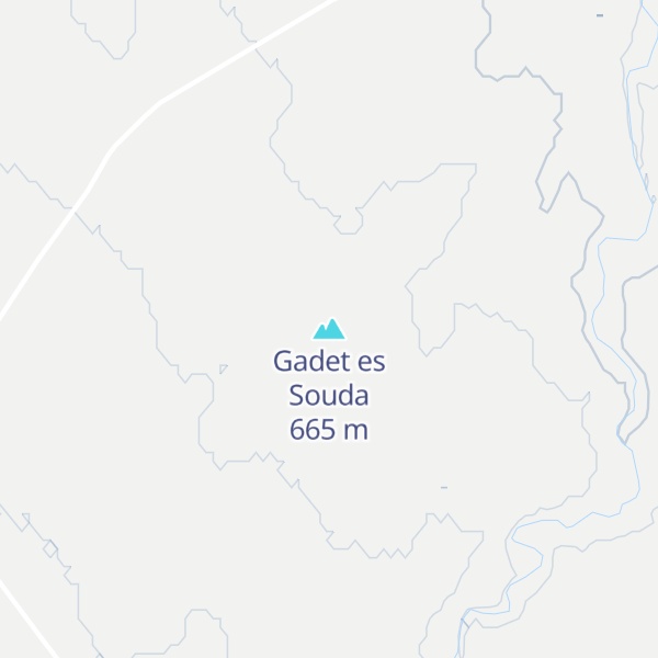 Map of Gadet es Souda