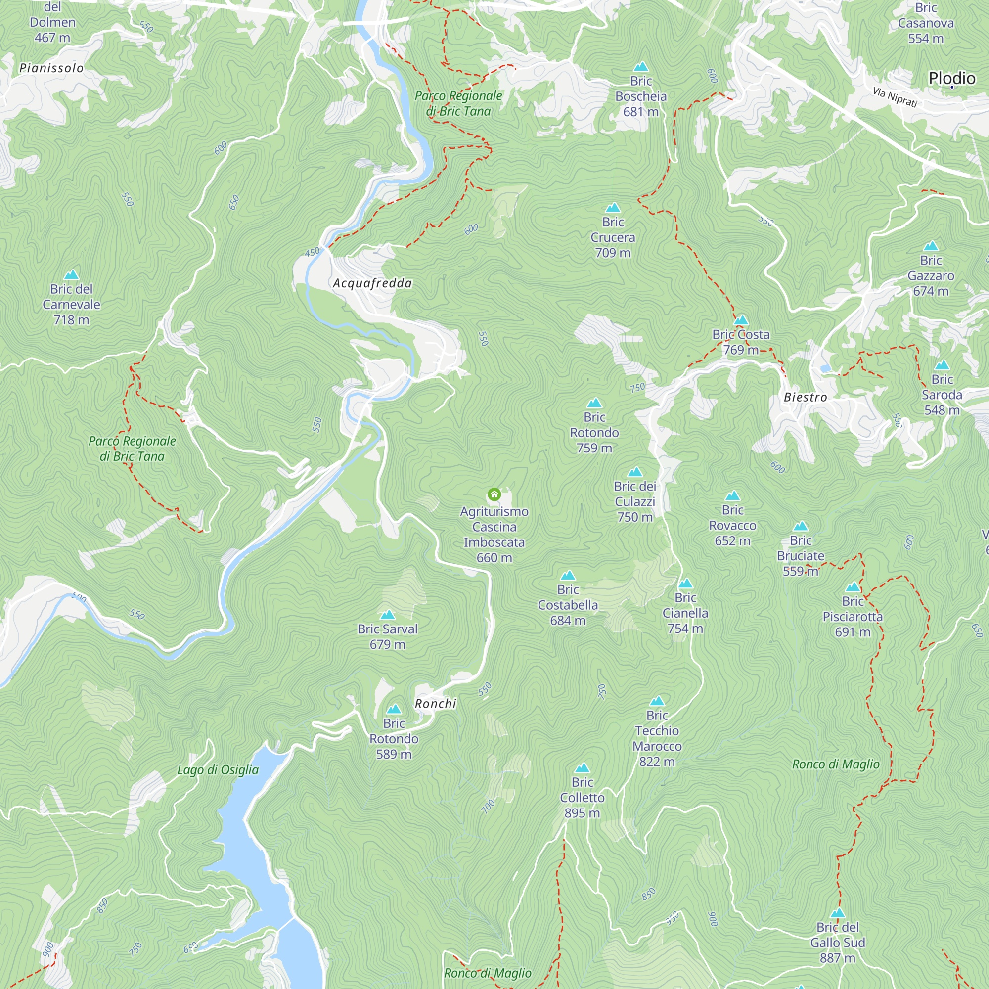 Agriturismo Cascina Imboscata map