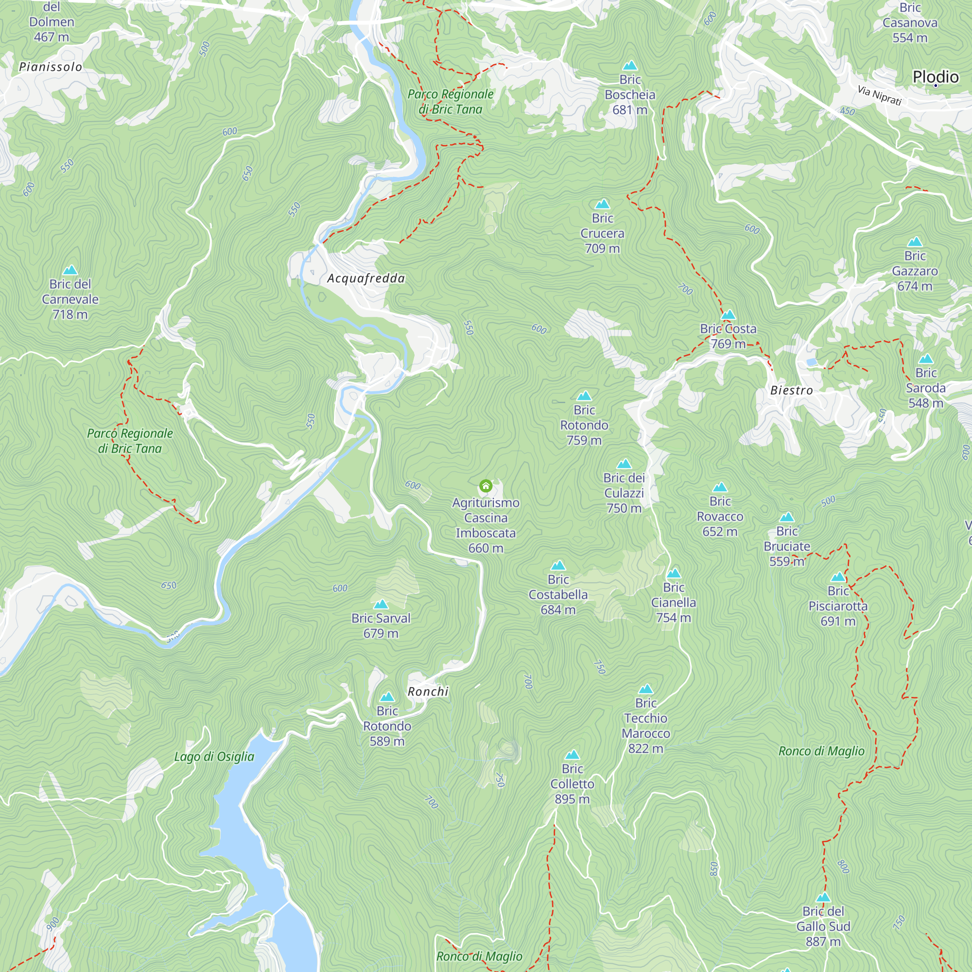 Agriturismo Cascina Imboscata map