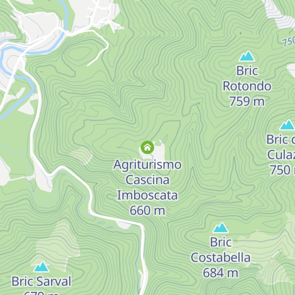 Map of Agriturismo Cascina Imboscata