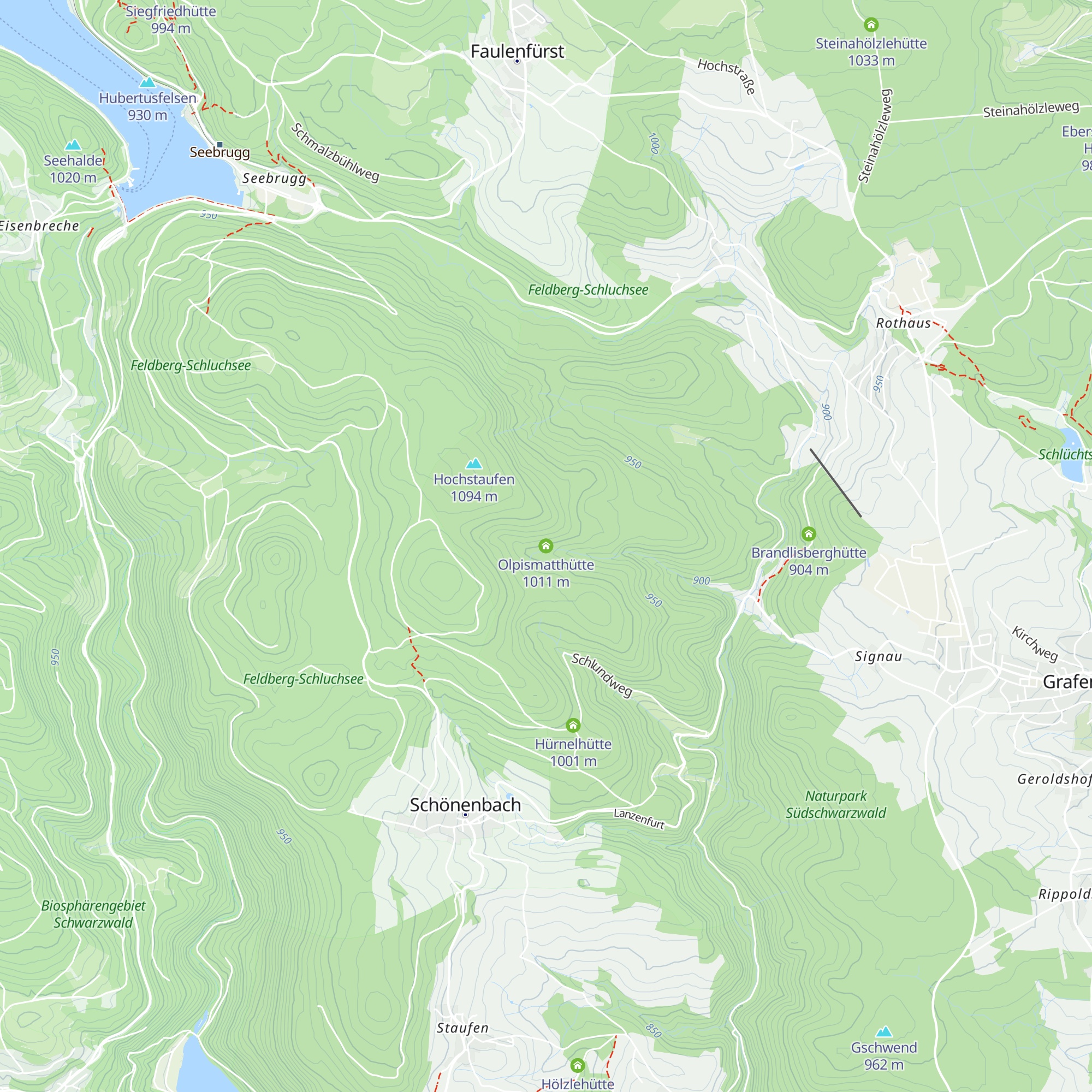 Olpismatthütte map