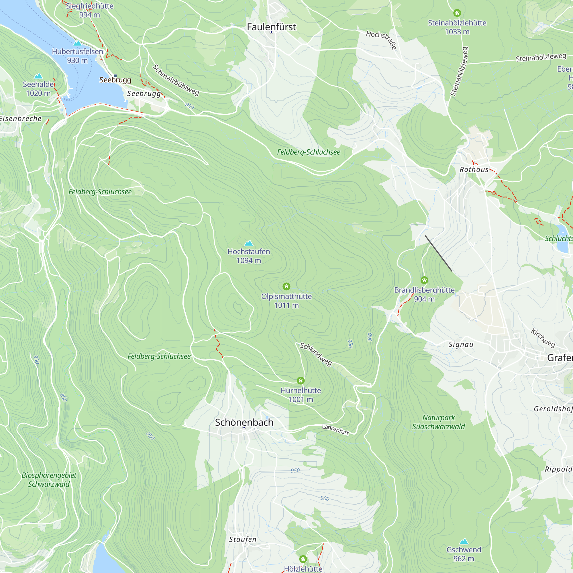 Olpismatthütte map
