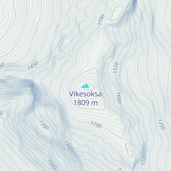 Map of Vikesoksa