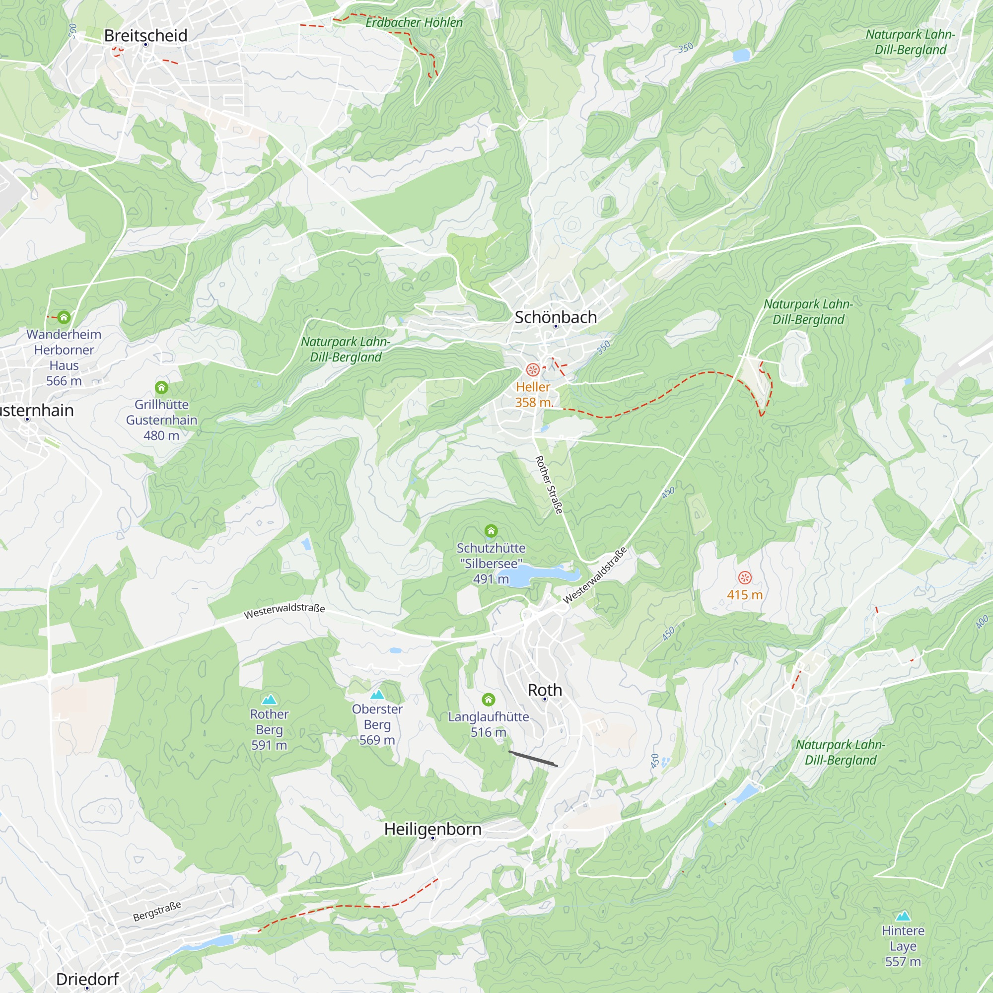 Grillhütte "Siebenschläfer-Hütte" map