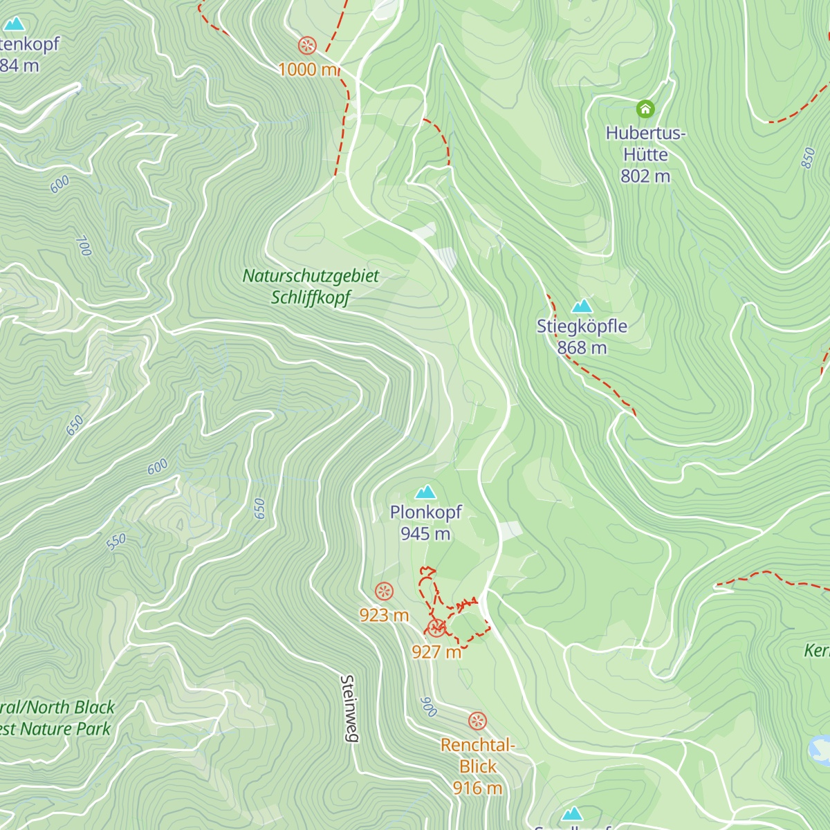 Schwabenrankhütte map