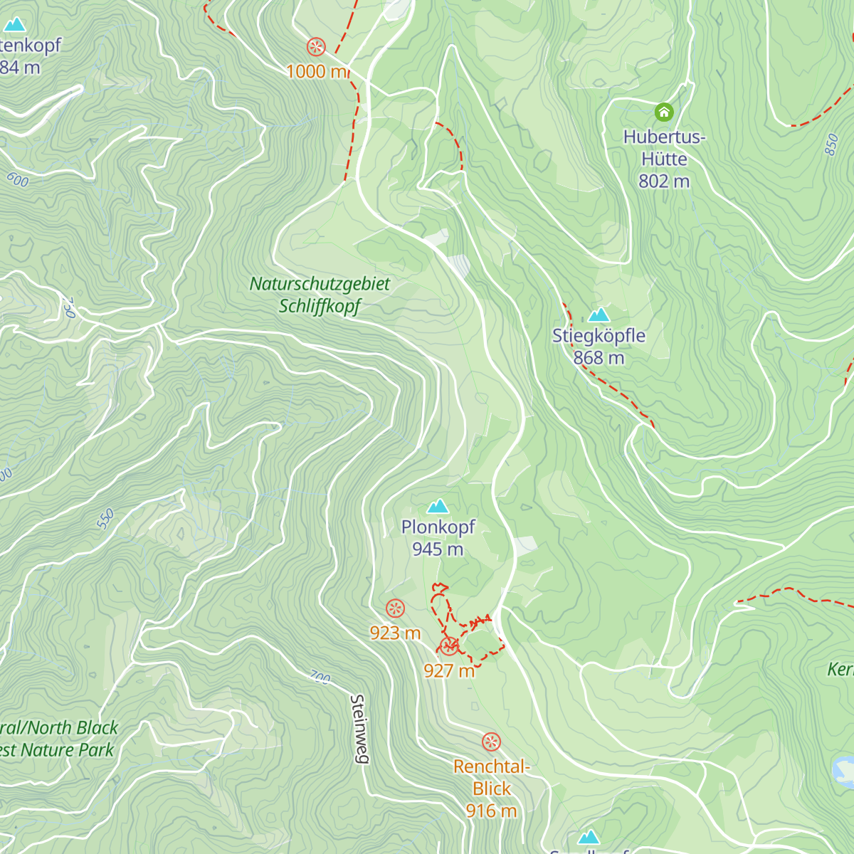 Schwabenrankhütte map