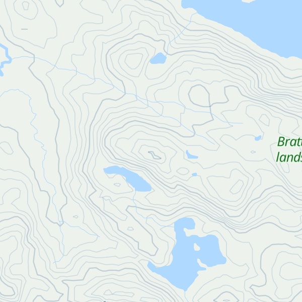Map of Brurenuten