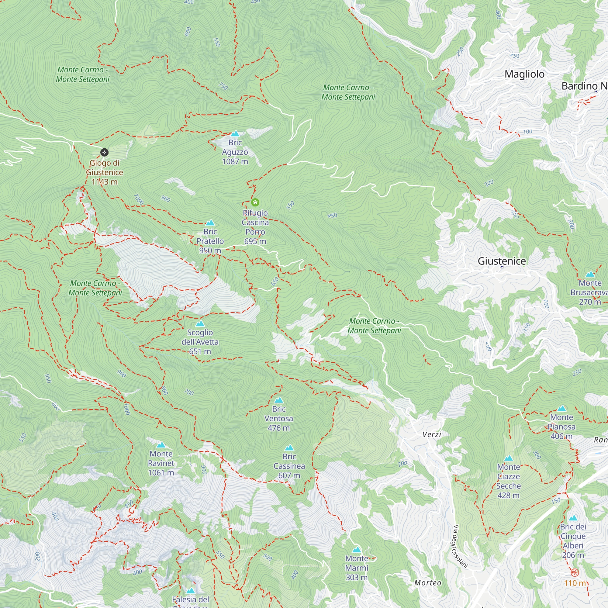 Cascina Celestin Ca du Baffo map