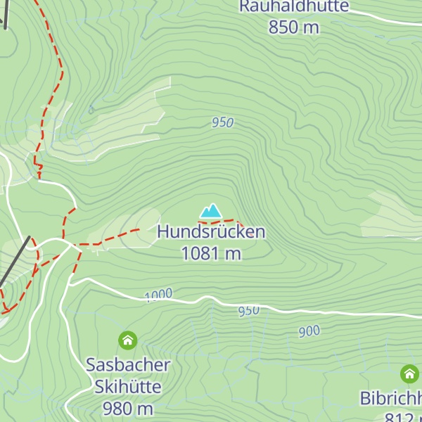 Map of Hundsrücken