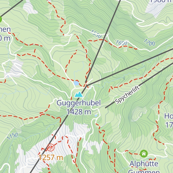 Map of Familienrestaurant Bidmi