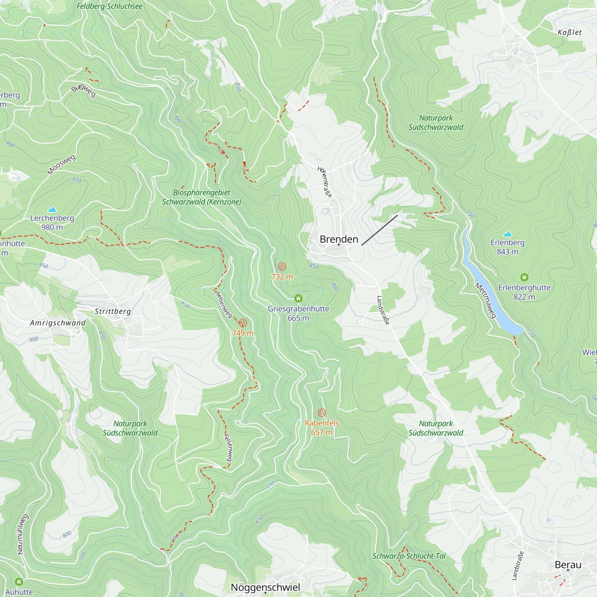 Griesgrabenhütte map