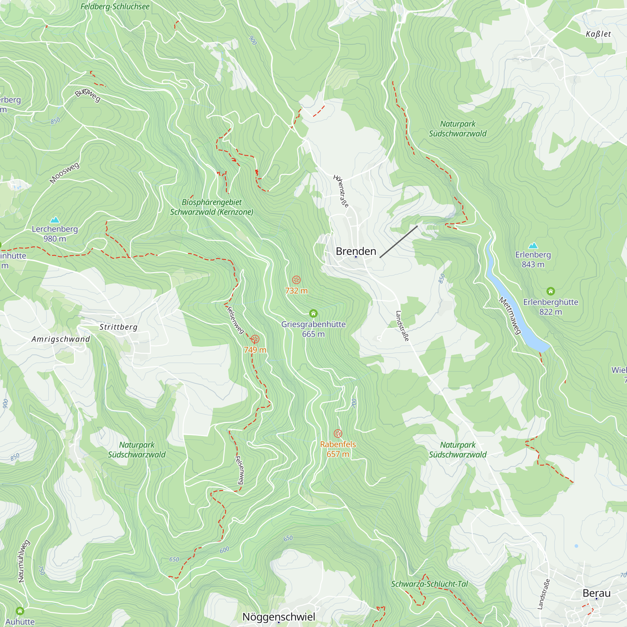 Griesgrabenhütte map
