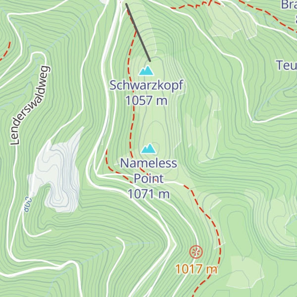 Map of Nameless Point