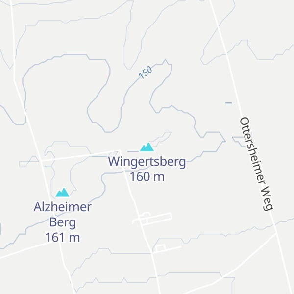 Map of Wingertsberg