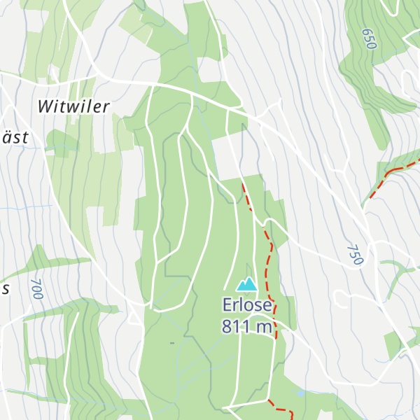 Map of Waldhaus Hockerhütte