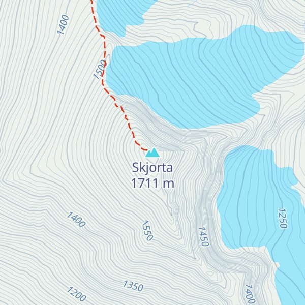 Map of Skjorta