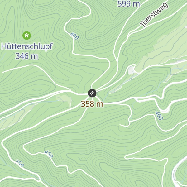 Map of Zimmerplatzhütte