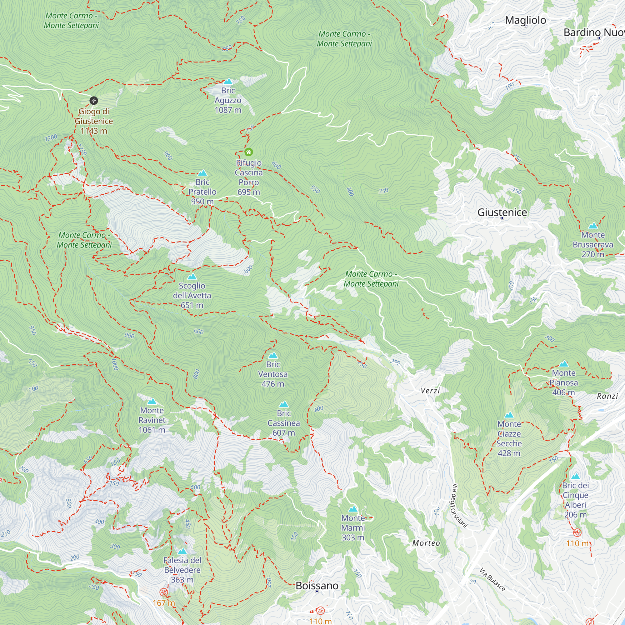 Casa Corma map
