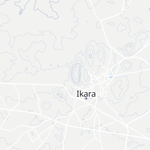 Map of Ikara Hill