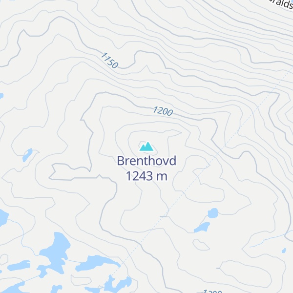 Map of Brenthovd