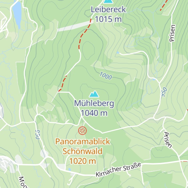 Map of Mühleberg