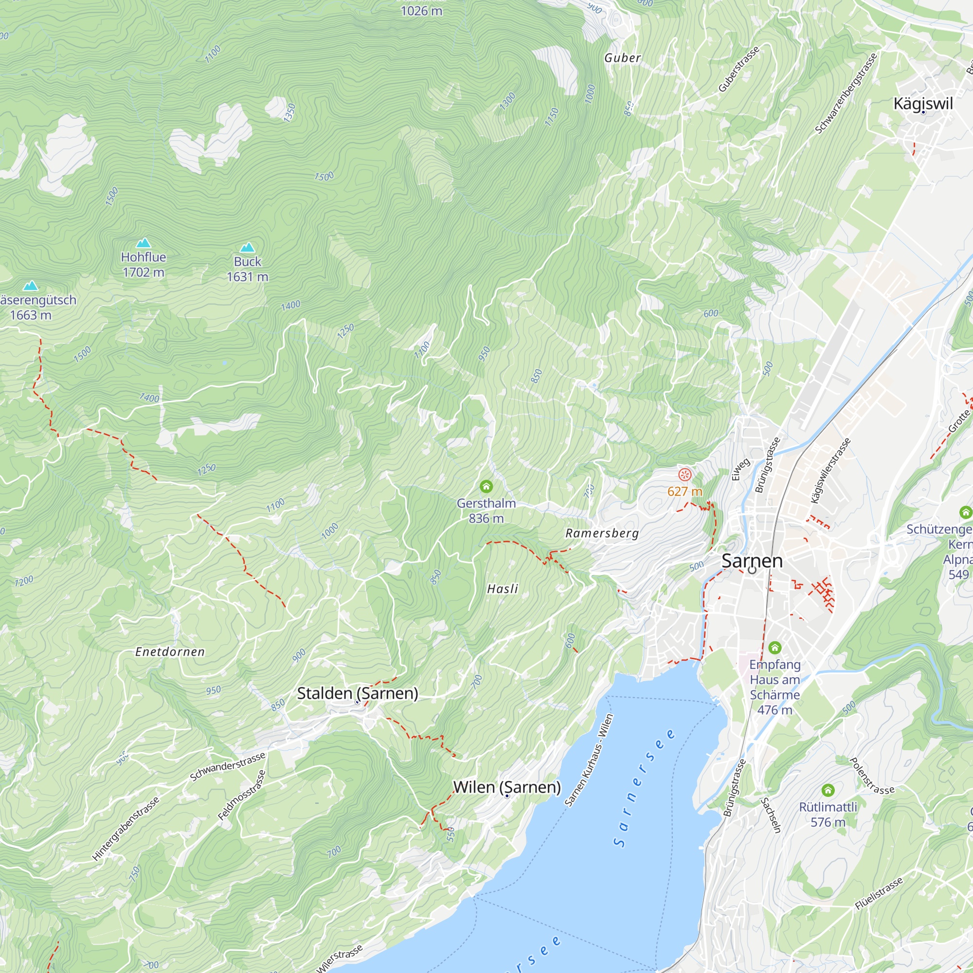 Gersthalm map