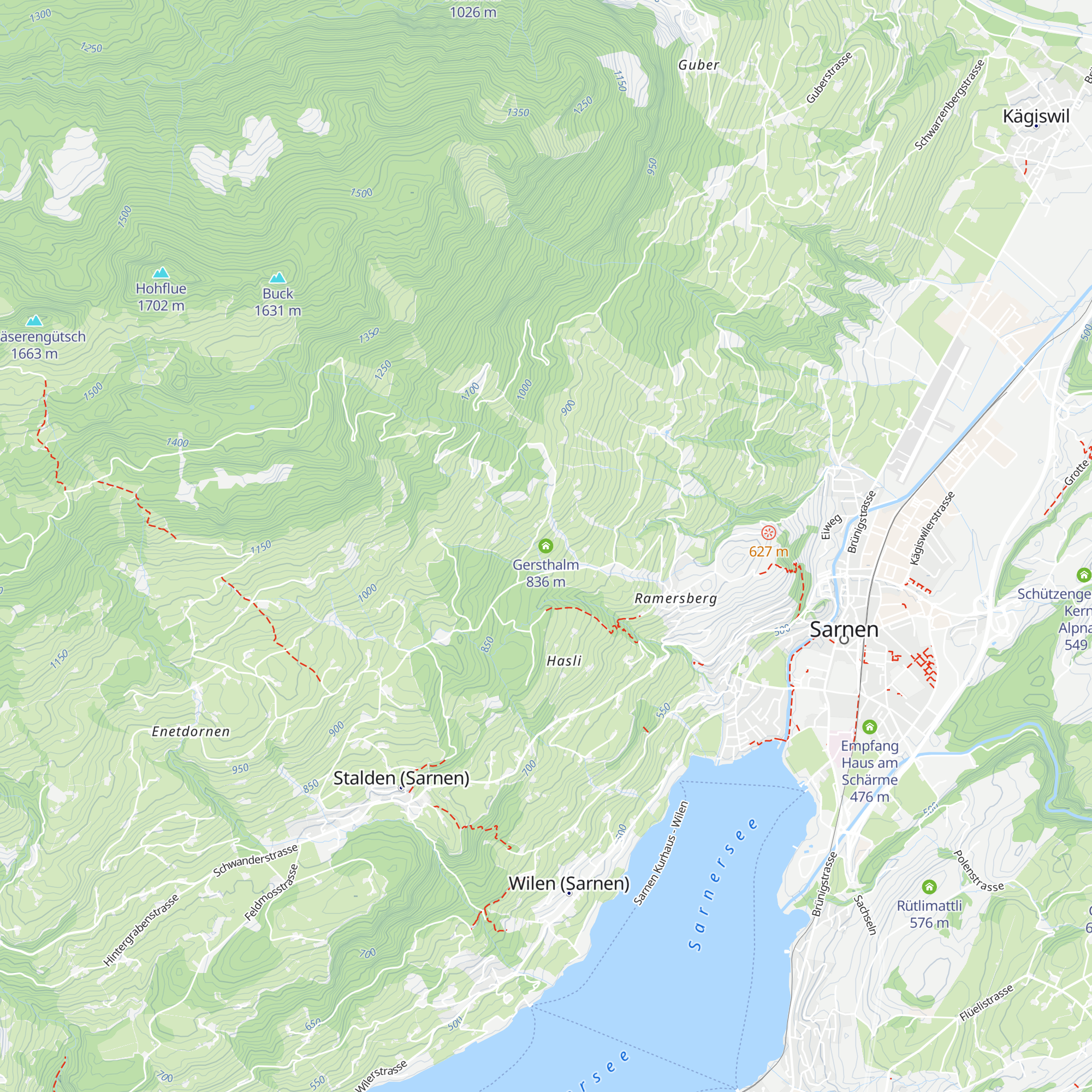 Gersthalm map