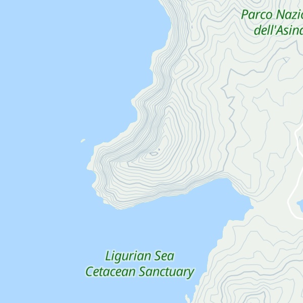 Map of Punta Romasino