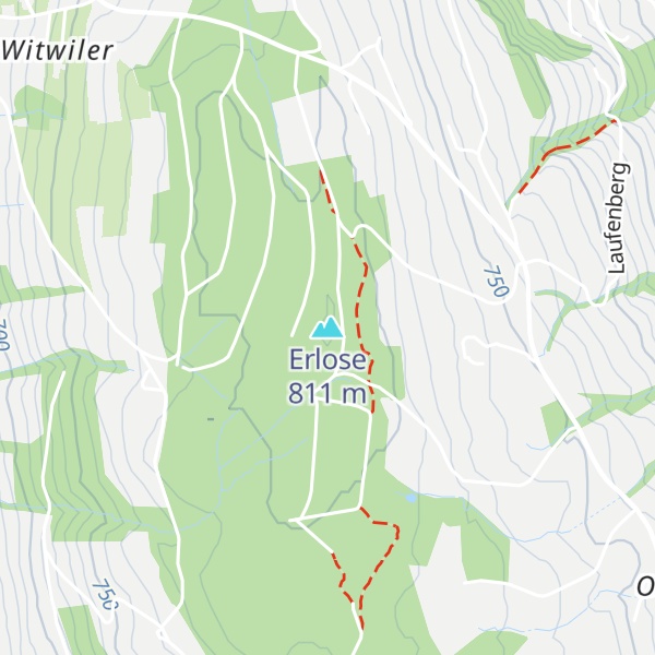 Map of Erlose