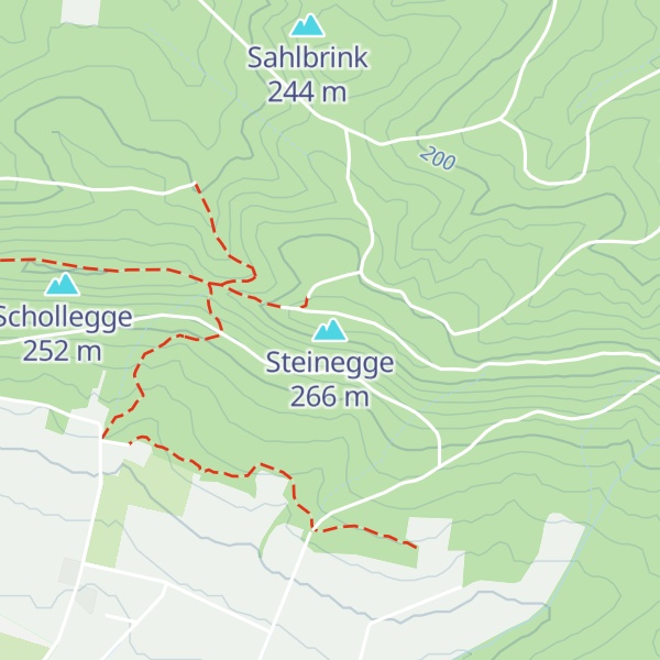 Map of Steinegge