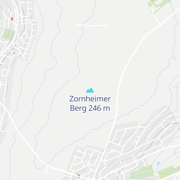 Map of Zornheimer Berg