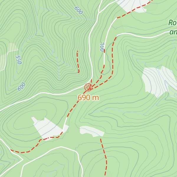 Map of Margarethensteinhütte
