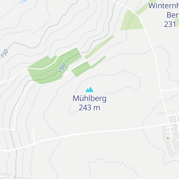 Map of Mühlberg