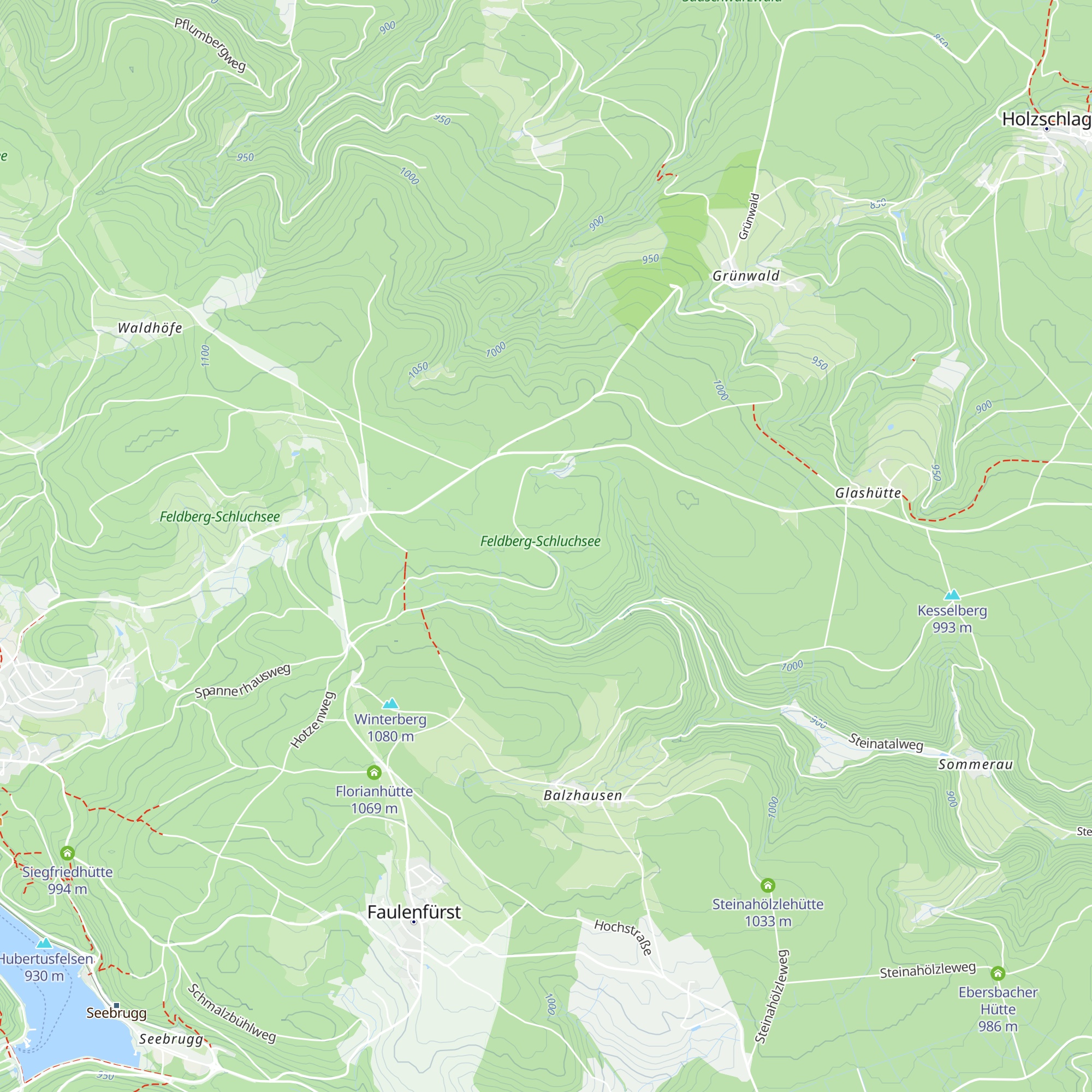 Dresselbacher Hütte map