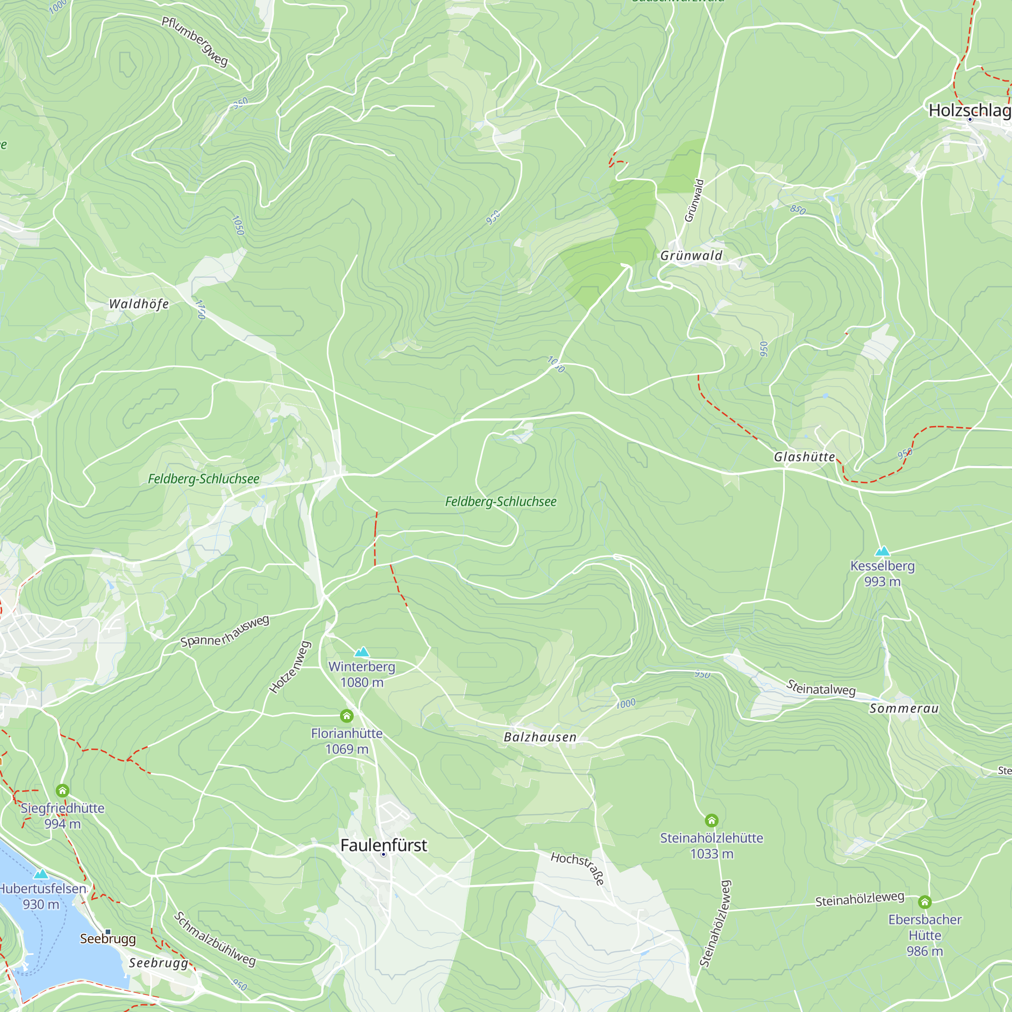 Dresselbacher Hütte map