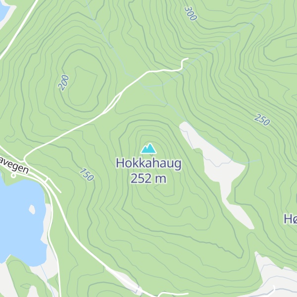 Map of Hokkahaug