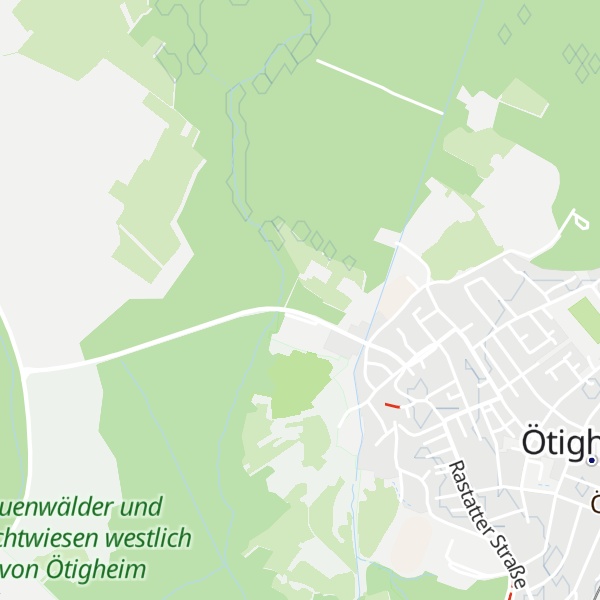 Map of Grillhütte Ötigheim