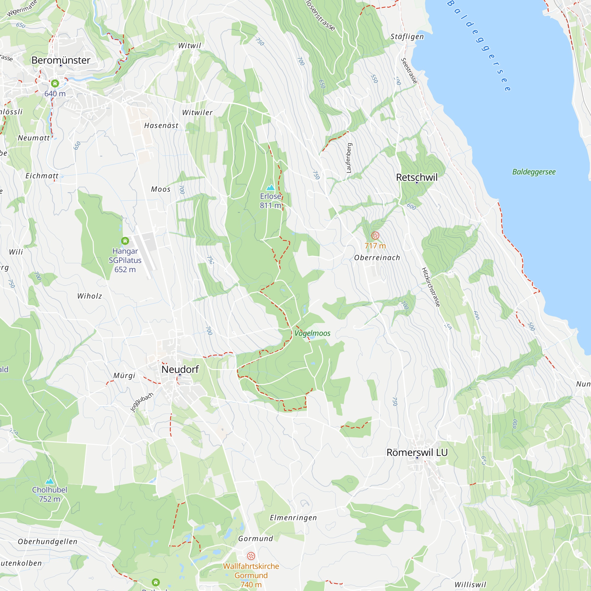 Jagd-Huus Linde map