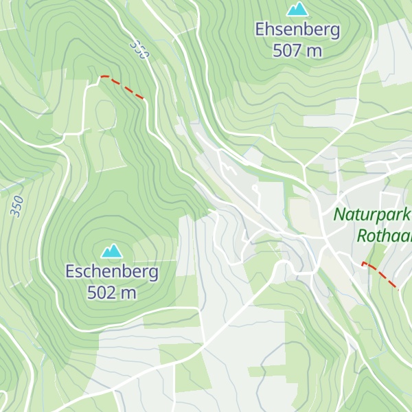 Map of Hubertushütte