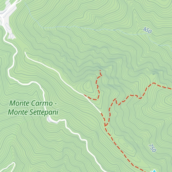 Map of Bric Gettina
