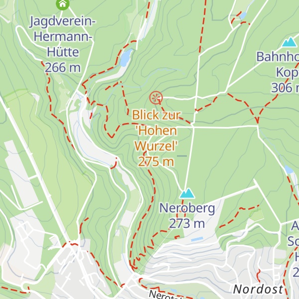Map of Curt-Hoffmann-Hütte