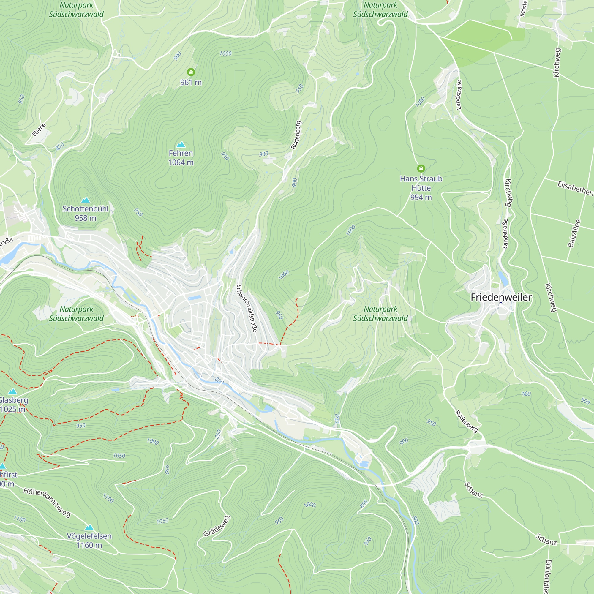 Max-Engelsmann-Hütte map