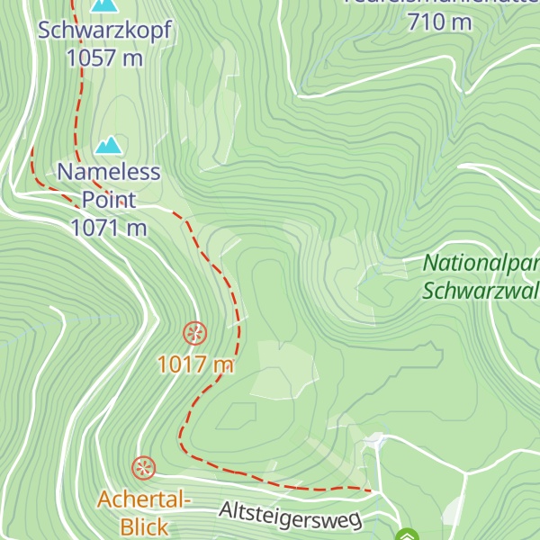 Map of Geißkopf