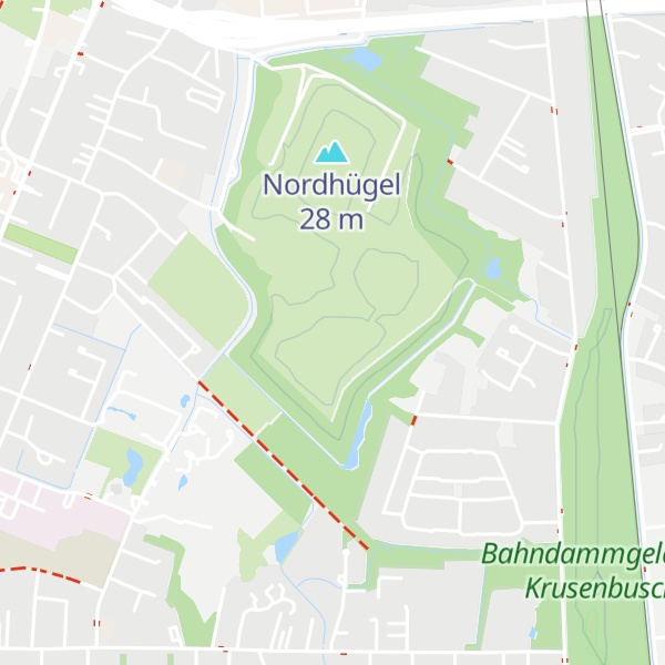 Map of Südhügel