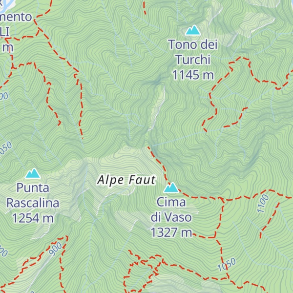 Map of Cima di Grignano