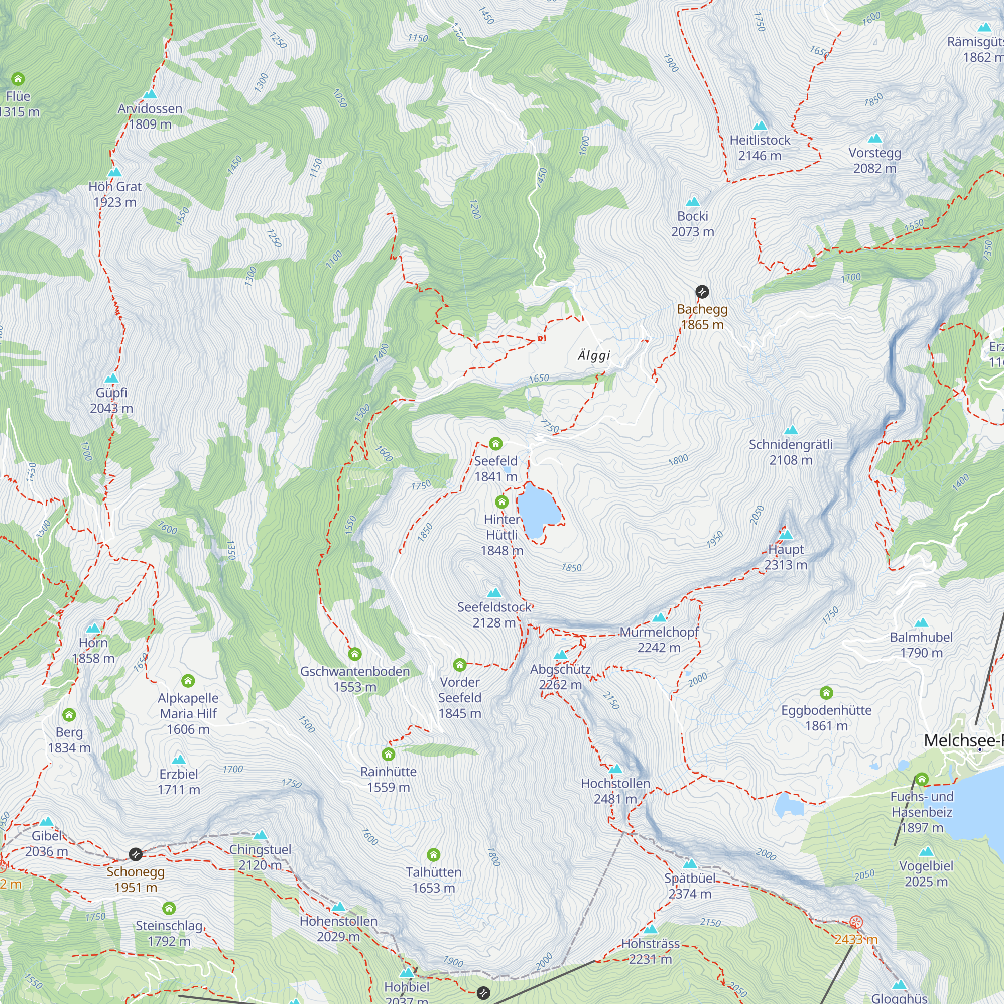 Hinter Hüttli map
