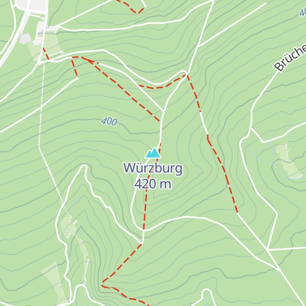 Map of Würzburg