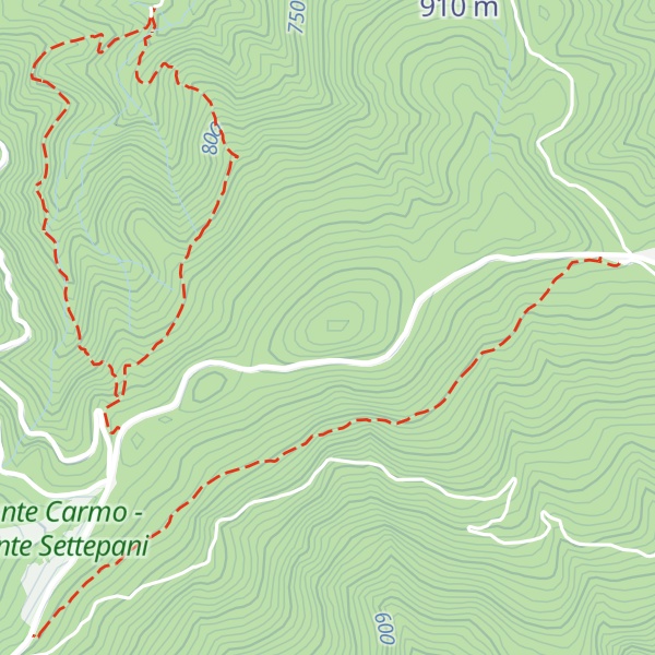 Map of Monte Alto