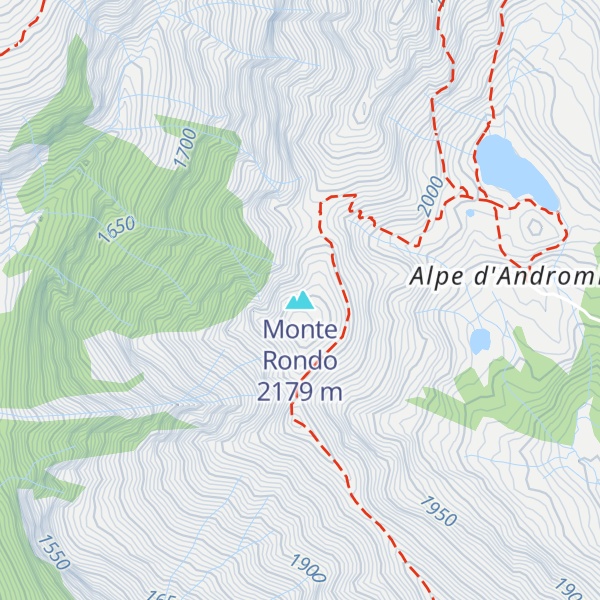 Map of Monte Rondo